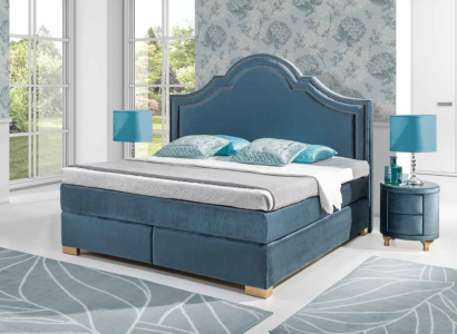 Box spring bed Bed Hotel Luxury Beds Upholstery Marriage Double bed 140 160 180